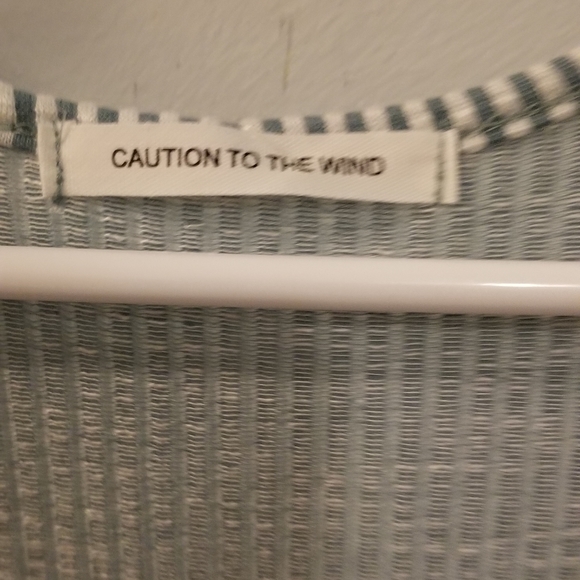 Dress, light green, Small, Brand:Caution to the wind - Picture 2 of 4